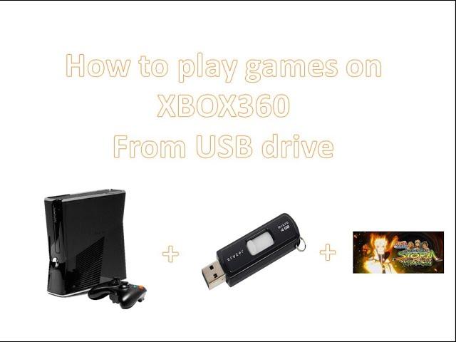 How to play games on Xbox360 using USB drive