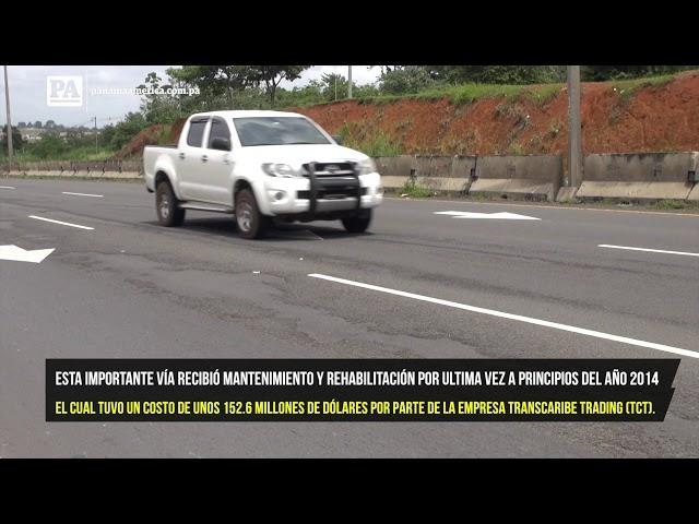 Autopista Arraijan – La Chorrera en total abandono