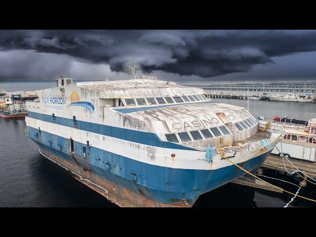 Exploring a MASSIVE Abandoned Cruise Ship | Everything Left Behind