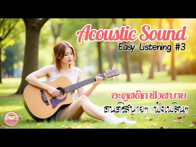 Easy Listening Music #3 : Acoustic Sound อะคูสติก ฟังสบายๆ เปิดในร้าน นั่งทำงานเพลินๆ