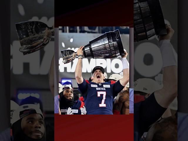 Davis Alexander is ready to light it up for the #MontrealAlouettes! #cfl #football