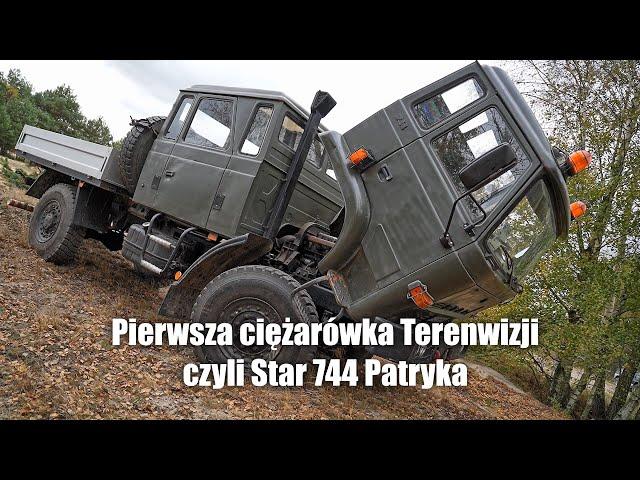 Pierwsza ciężarówka Terenwizji Star 744 Patryka