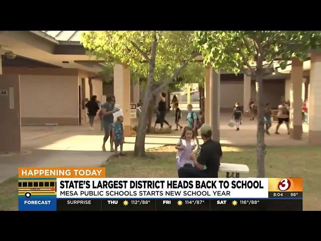 Mesa Public Schools start new school year