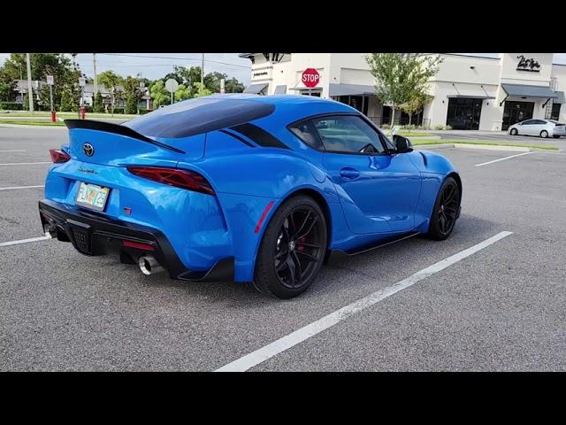 360 view: My 2021 A91 Edition Toyota GR Supra in Refraction Blue (1 of 500)