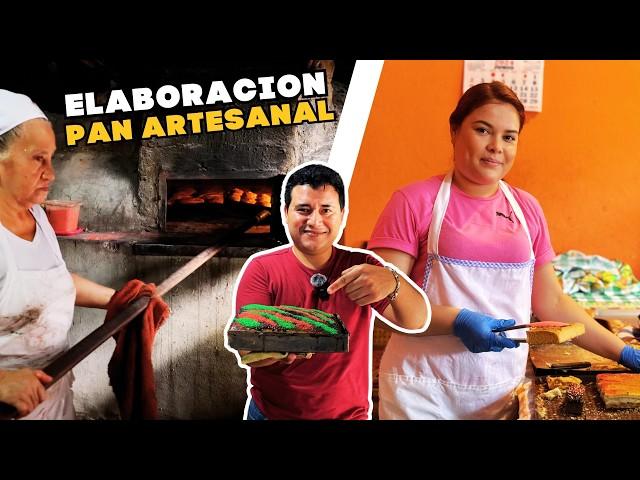 ASI SE GANAN LA VIDA elaborando PAN DULCE ARTESANAL | San Vicente