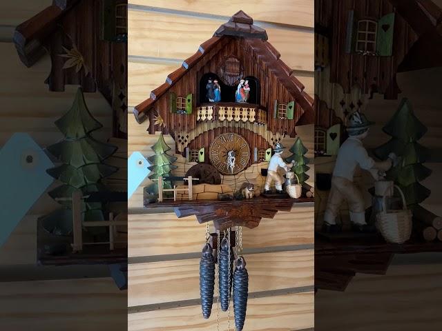 1 day chalet cuckoo clock with music | https://www.cuckoohaus.com/