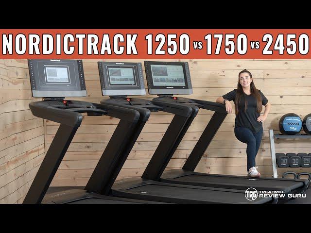 NordicTrack Commercial 1250 vs 1750 vs 2450 | Treadmill Comparison