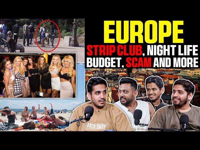 Our 25 Days Europe Trip Budget, Scams, Strip Club & More | Realtalk Clips