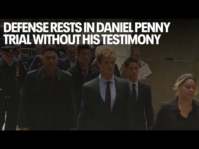 Defense rests in Daniel Penny trial without his testimony