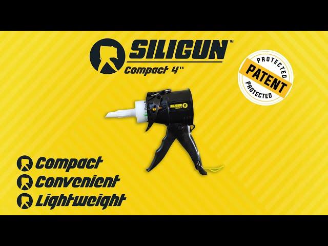 Siligun Compact 4" Dripless Caulking Gun