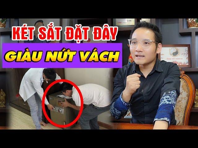 Vị Trí Đặt Két Sắt Trong Nhà Giúp Gia Chủ Tiền Vào Như Nước, Tiền Ra Nhỏ Giọt