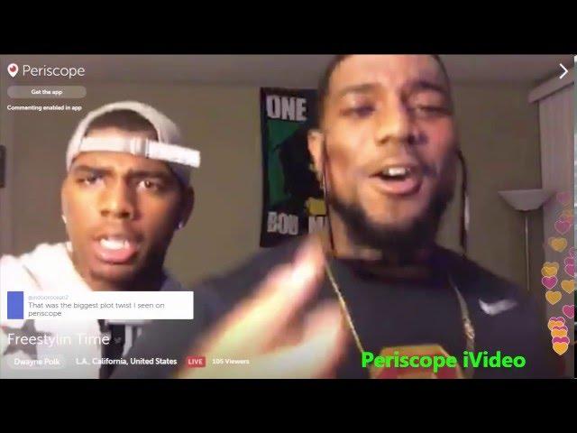 Freestyle de Rap from USA | Live Music on Periscope HD  2016