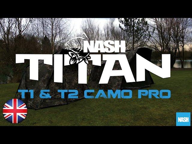 Nash Tackle Titan T1 & T2 Camo Pro