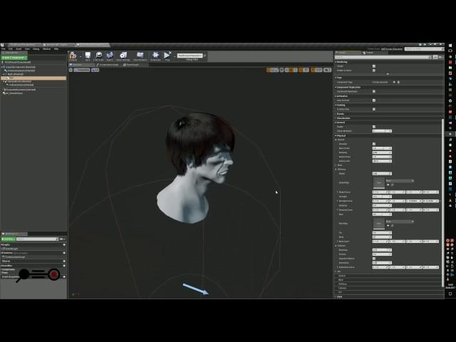 Pipeline Test II - Nvidia Hairworks (SDK) - Unreal Engine 4.15.1