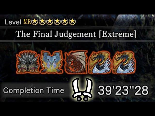 [MHW:I] The Final Judgement [Extreme] Every Other Day Until Wilds #56 (Dual Blades Only)