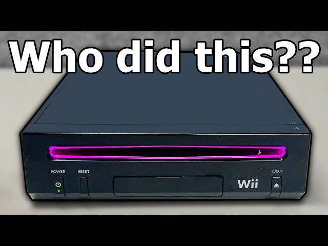 Gamers leave WEIRD stuff on their Wii consoles... 