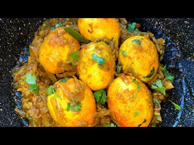 LIVE COOKING  Egg Bhuna / Dim Bhuna