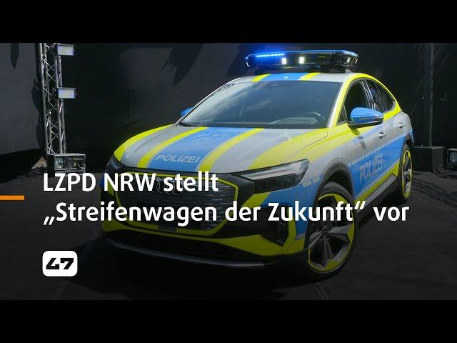 STUDIO 47 .live | LZPD NRW STELLT „STREIFENWAGEN DER ZUKUNFT“ VOR