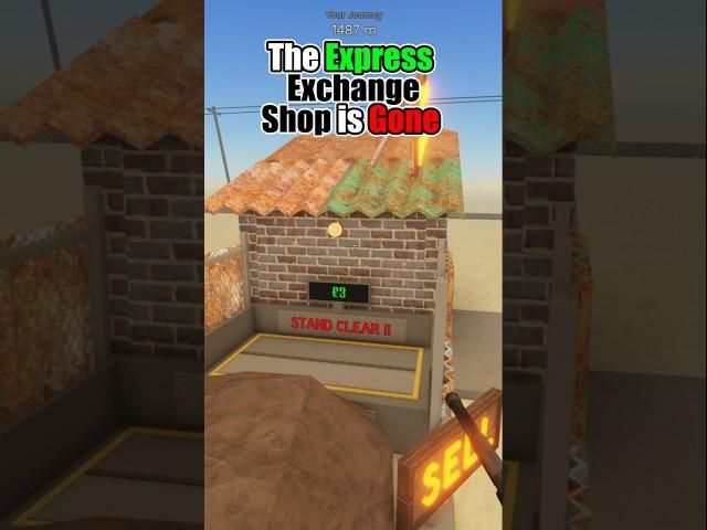 DUSTY TRIP | The Express Exchange Shop is GONE #roblox #adustytrip