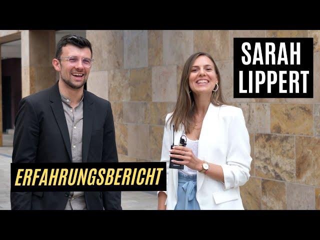 Erfahrungsbericht Sarah Lippert