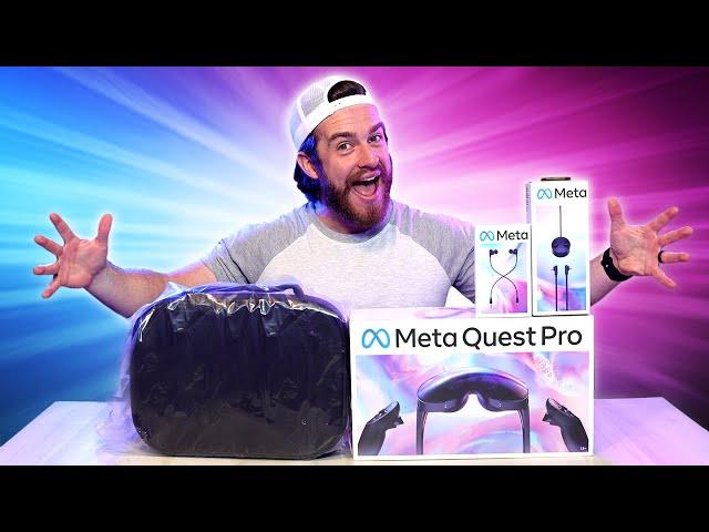 Meta Quest Pro Unboxing and Review + Accessories!