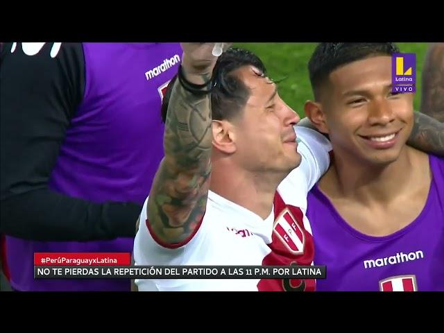  Perú vs Paraguay: seleccionados e hinchas celebraron pase al repechaje cantando "Contigo Perú"