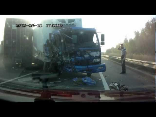 Luckiest Truck Driver in Russia