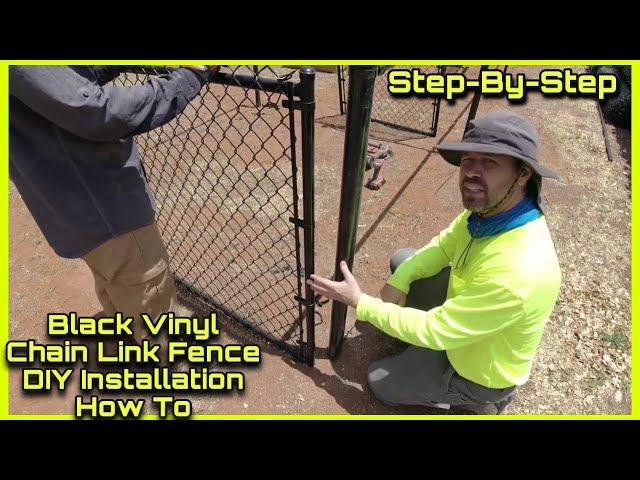 Chain Link Fence Installation For Dog Park - How to DIY