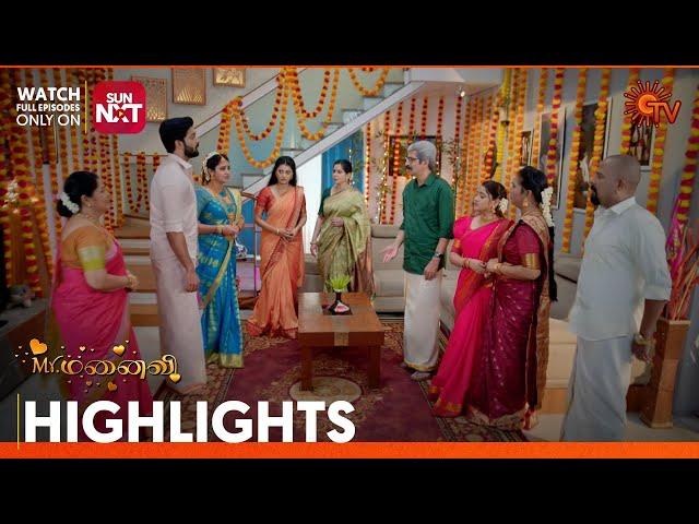 Mr.Manaivi - Highlights | 21 Nov 2024 | Tamil Serial | Sun TV