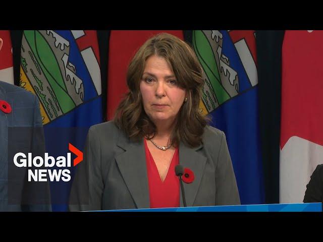 "Deranged vendetta": Alberta's Danielle Smith responds to Canada's oil and gas emissions cap | FULL