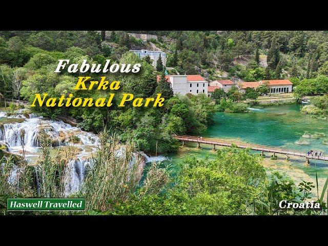 Exploring 5 Sites in Krka National Park - Spectacular Waterfalls & Cascades in Croatia 4K