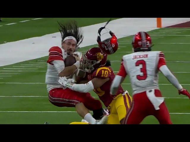 Craziest College Football hits that get increasingly more brutal