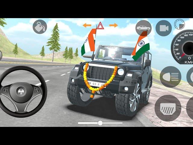 BLACK THAR DRIVING LIVE STREAM  INDIAN CARS SIMULATOR 3D