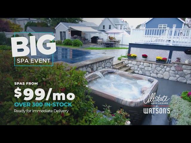 Big Spa Event at Allstate Home Leisure by Watson's