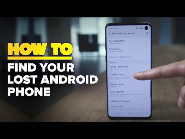 How to find your lost Android phone