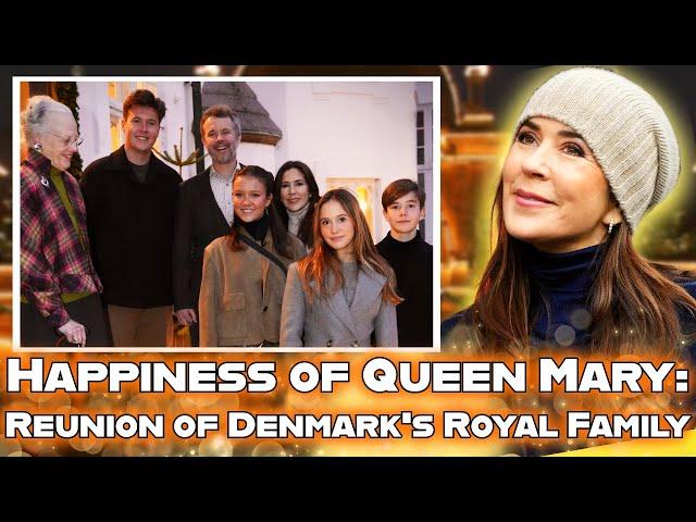 The Happiness of Queen Mary and King Frederik: The Reunion of Denmark's Royal Family at Christmas