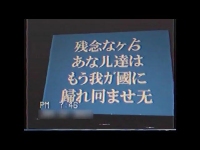 【謎の映像・CM】停電した旅客船内で流れた映像