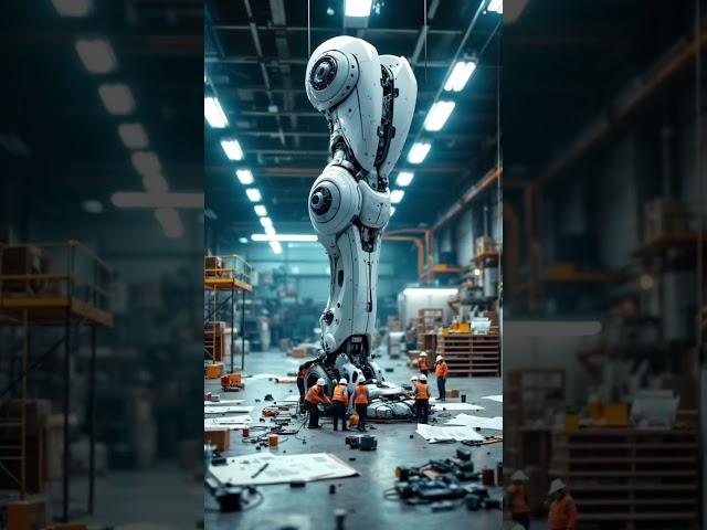Glimpse into the future of Al and biomechanics! #FutureTech #AI #Cyberpunk #BostonDynamics #robot