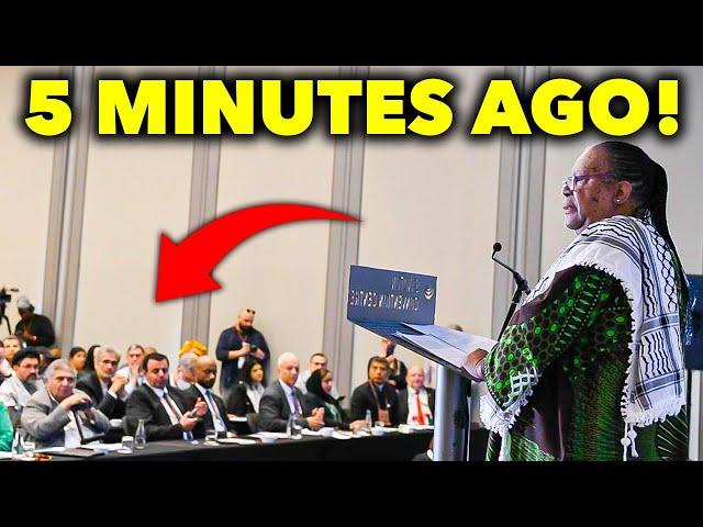 Standing Ovation: Naledi Pandor on Her Most Powerful Speech on Palestine!