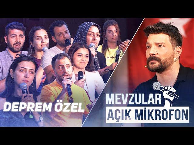 Mevzular Açık Mikrofon | Deprem Özel