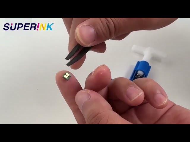 Remove and install OEM chip onto HP 218A 218X Toner