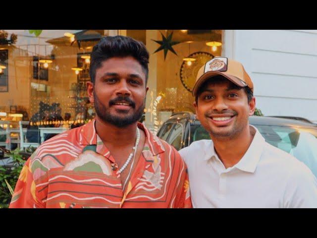 SANJU SAMSON CAME HOME TO SEE ME!!! (UNBELIEVABLE)