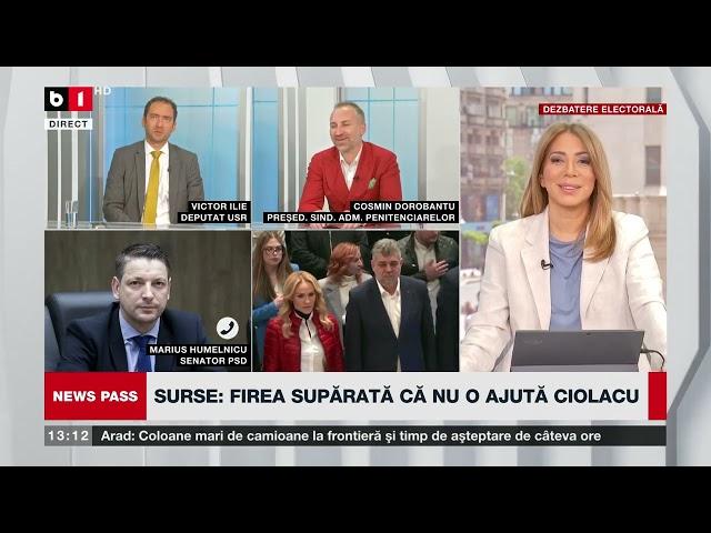 NEWS PASS CU LAURA CHIRIAC. ȘANTAJ ELECTORAL CU APĂ CALDĂ. APA CALDĂ SISTATĂ ÎN SUTE DE BLOCURI. P1