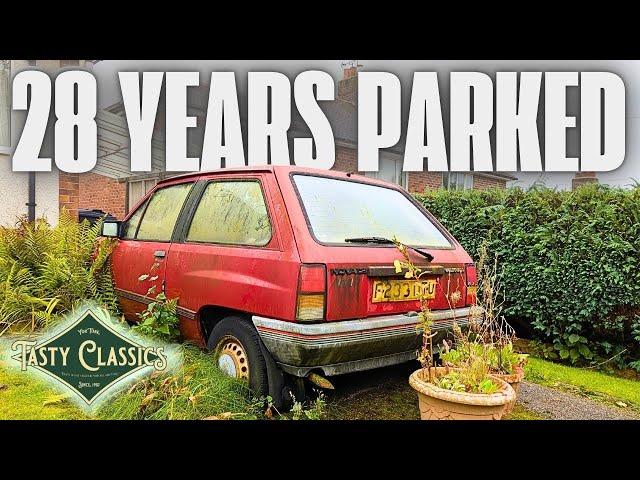 Will It RUN AND DRIVE? 1988 Vauxhall Nova UNTOUCHED for 28 YEARS! Can I bring It BACK TO LIFE?!