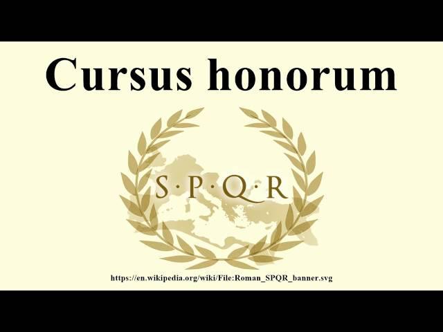 Cursus honorum