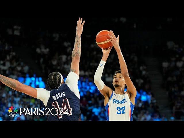 Victor Wembanyama was AMAZING for France in gold medal battle vs. Team USA | Paris Olympics