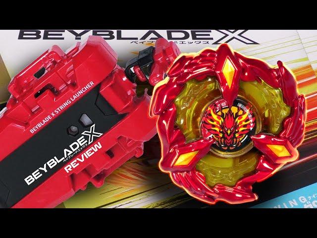 Phoenix Wing 9-60GF NEW Beyblade X BX-23 Starter REVIEW! DESTRUCTIVE ATTACK!