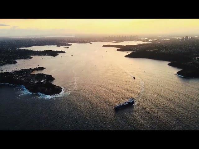 Manly Beach and North Head, Sydney Harbour National park. Northern Beaches. Wintery summer 2022.