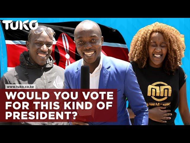 Would you vote for a heterosexual president? | Kenya #VOXPOP | Tuko TV