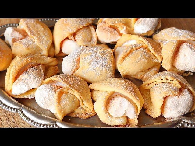 РЕЦЕПТУ 50 ЛЕТ! НЕЖНЫЕ как МОРОЖЕНОЕ! РАКУШКИ с НАЧИНКОЙ! Рецепт ПЕЧЕНЬЯ к ЧАЮ. Выпечка.